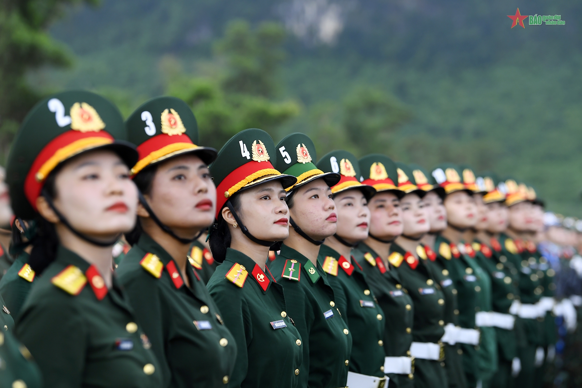 Các khối diễu binh, diễu hành trong nhiệm vụ A80 hợp luyện lần thứ nhất- Ảnh 2.