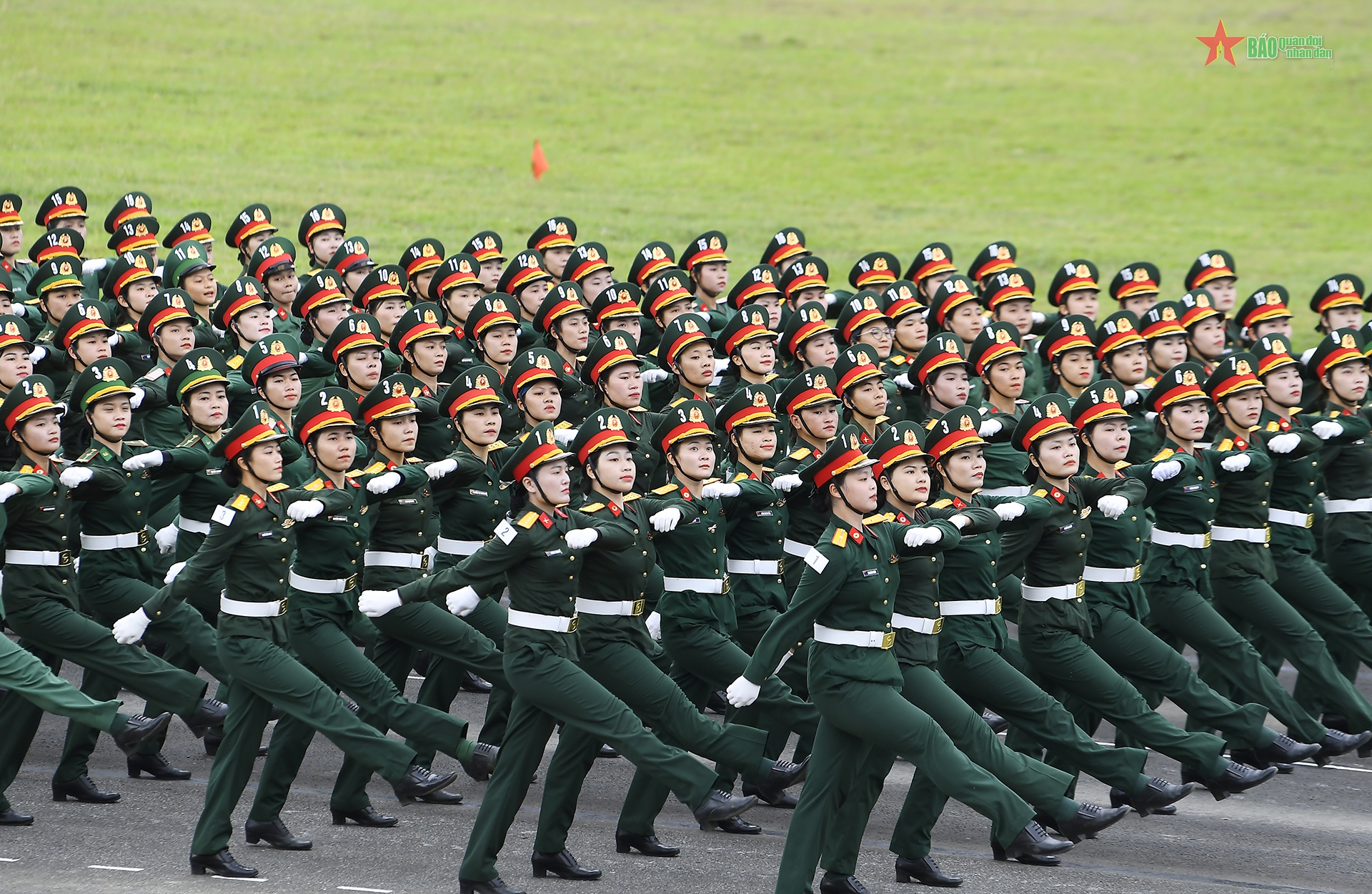 Các khối diễu binh, diễu hành trong nhiệm vụ A80 hợp luyện lần thứ nhất- Ảnh 17.