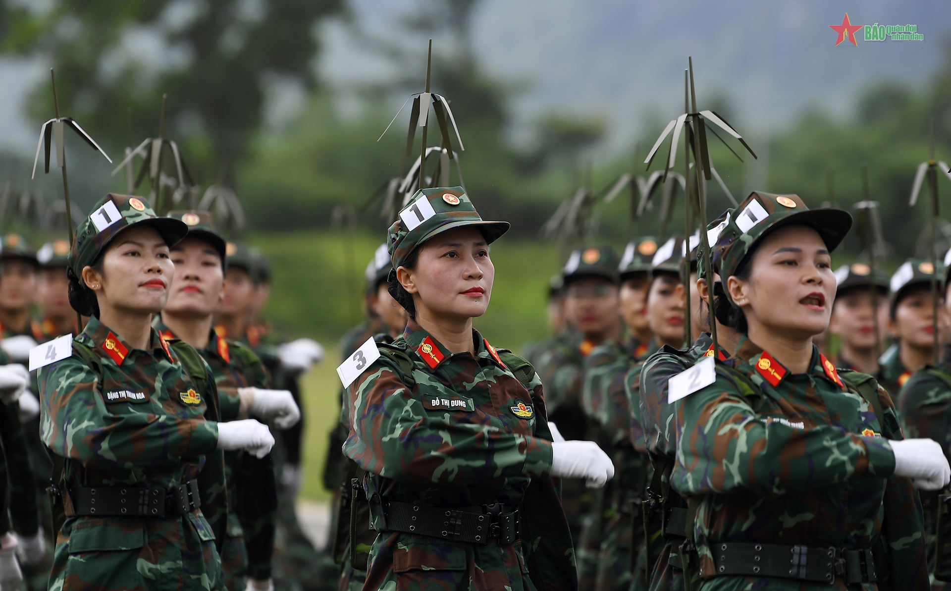 Các khối diễu binh, diễu hành trong nhiệm vụ A80 hợp luyện lần thứ nhất- Ảnh 24.