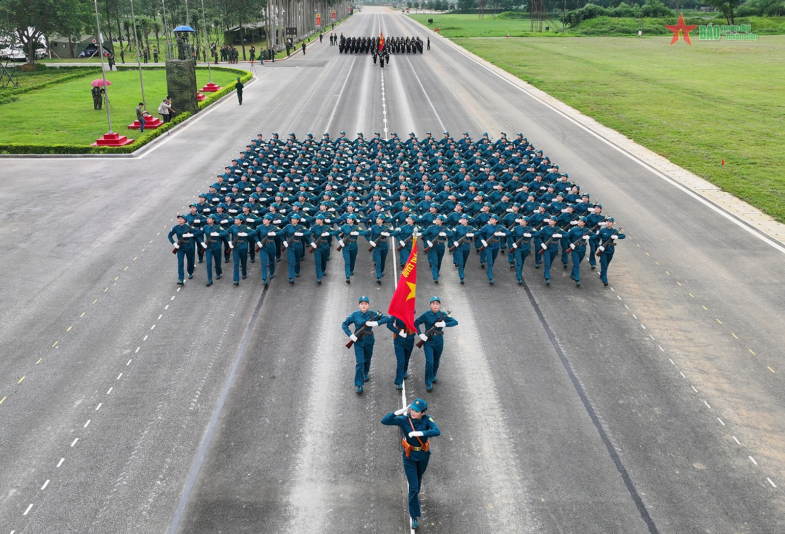 Các khối diễu binh, diễu hành trong nhiệm vụ A80 hợp luyện lần thứ nhất- Ảnh 21.