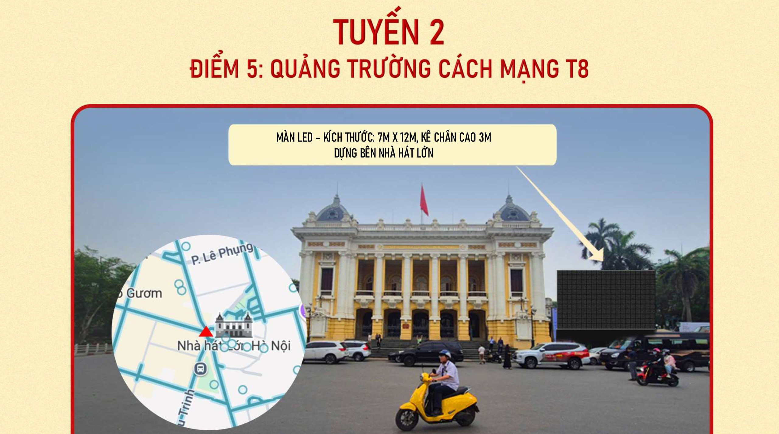 17 vị trí lắp màn hình LED trên đường phố để xem truyền hình trực tiếp diễu binh, diễu hành, lễ kỷ niệm ở đâu?- Ảnh 10.