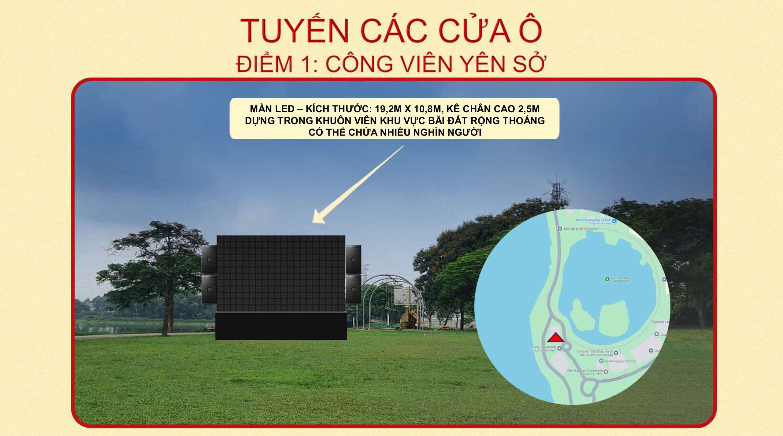 17 vị trí lắp màn hình LED trên đường phố để xem truyền hình trực tiếp diễu binh, diễu hành, lễ kỷ niệm ở đâu?- Ảnh 13.
