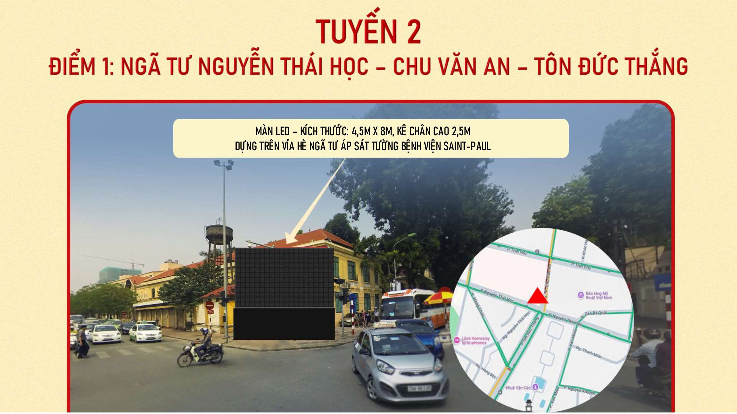 17 vị trí lắp màn hình LED trên đường phố để xem truyền hình trực tiếp diễu binh, diễu hành, lễ kỷ niệm ở đâu?- Ảnh 6.