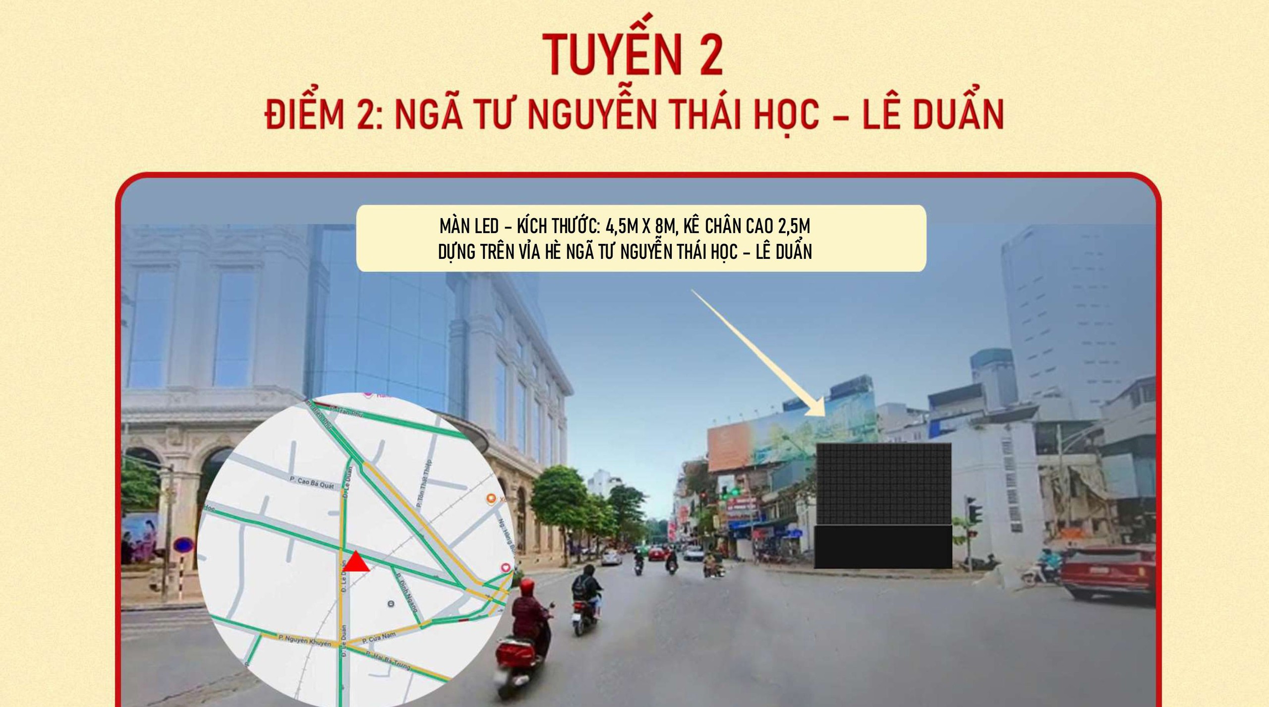 17 vị trí lắp màn hình LED trên đường phố để xem truyền hình trực tiếp diễu binh, diễu hành, lễ kỷ niệm ở đâu?- Ảnh 7.