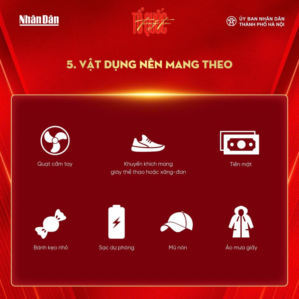 Những điều cần lưu ý để sẵn sàng hòa nhịp "Tổ quốc trong tim"- Ảnh 7. Những điều cần lưu ý để sẵn sàng hòa nhịp "Tổ quốc trong tim"- Ảnh 7.