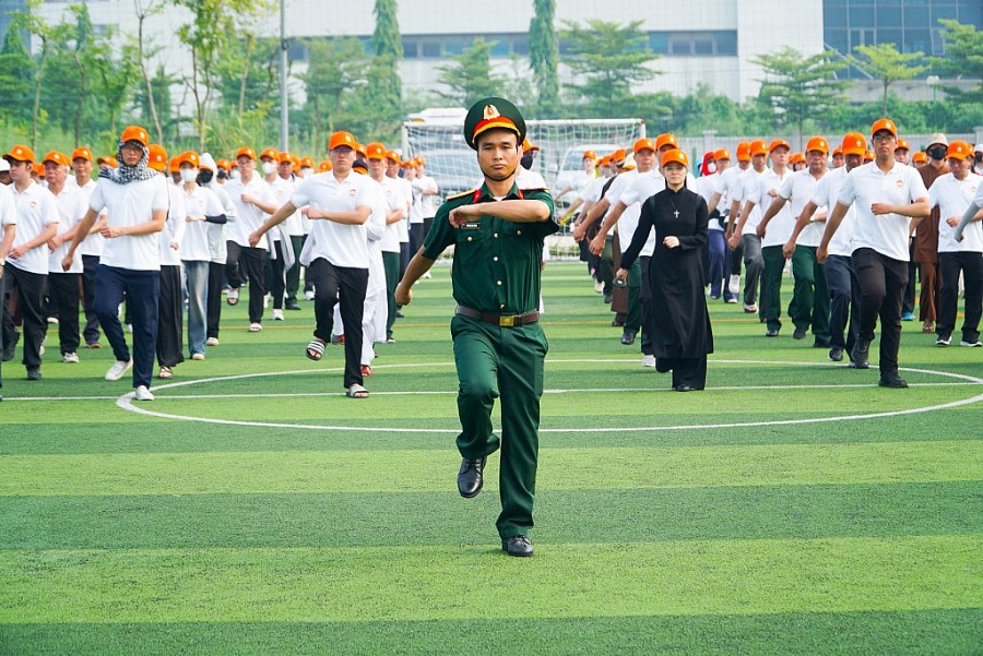 Gặp mặt động viên khối Đại Đoàn kết toàn dân tộc tham gia diễu hành- Ảnh 12.