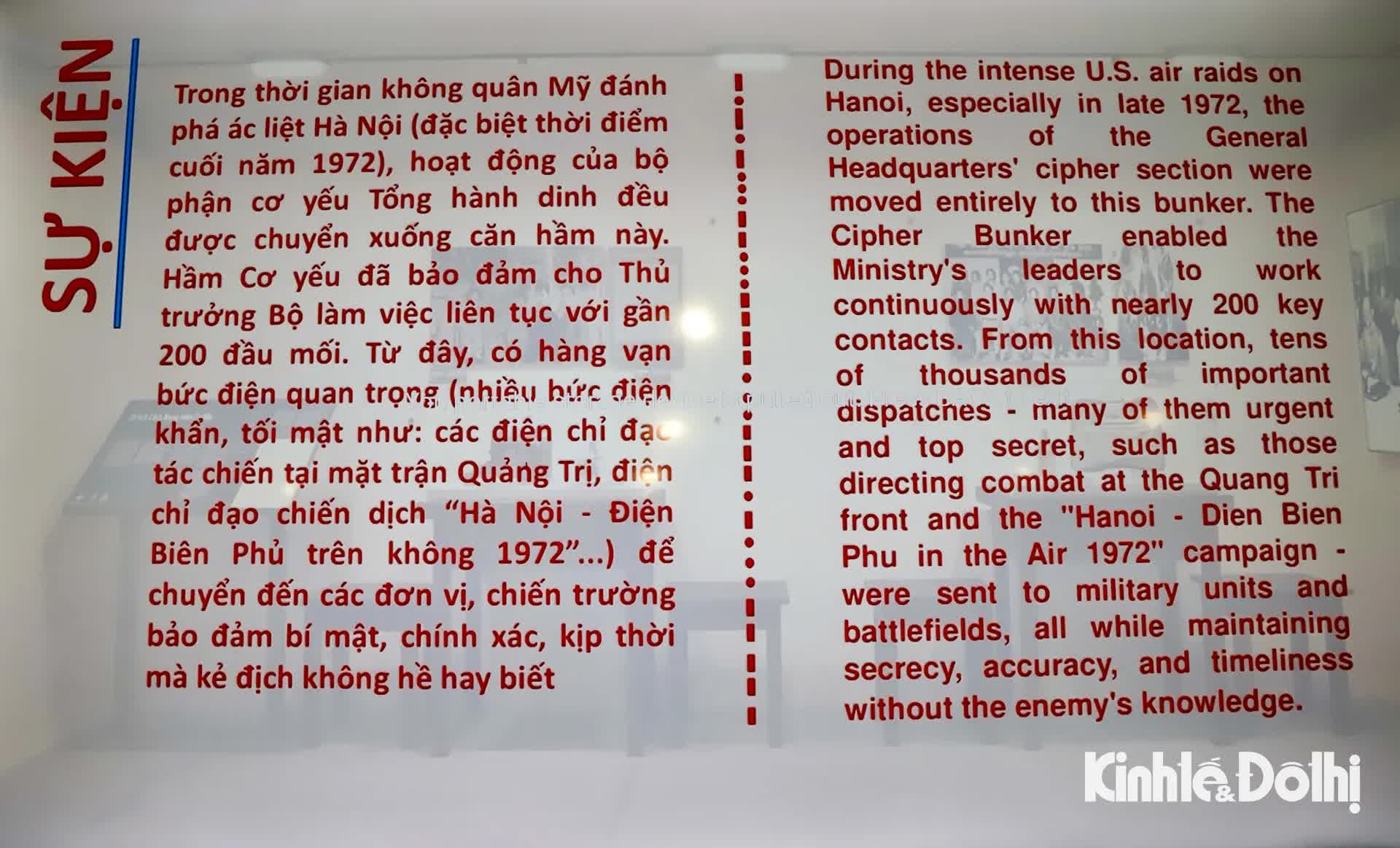 Hầm Cơ yếu lần đầu mở cửa đón khách nhân dịp kỷ niệm 80 năm Quốc khánh- Ảnh 12.
