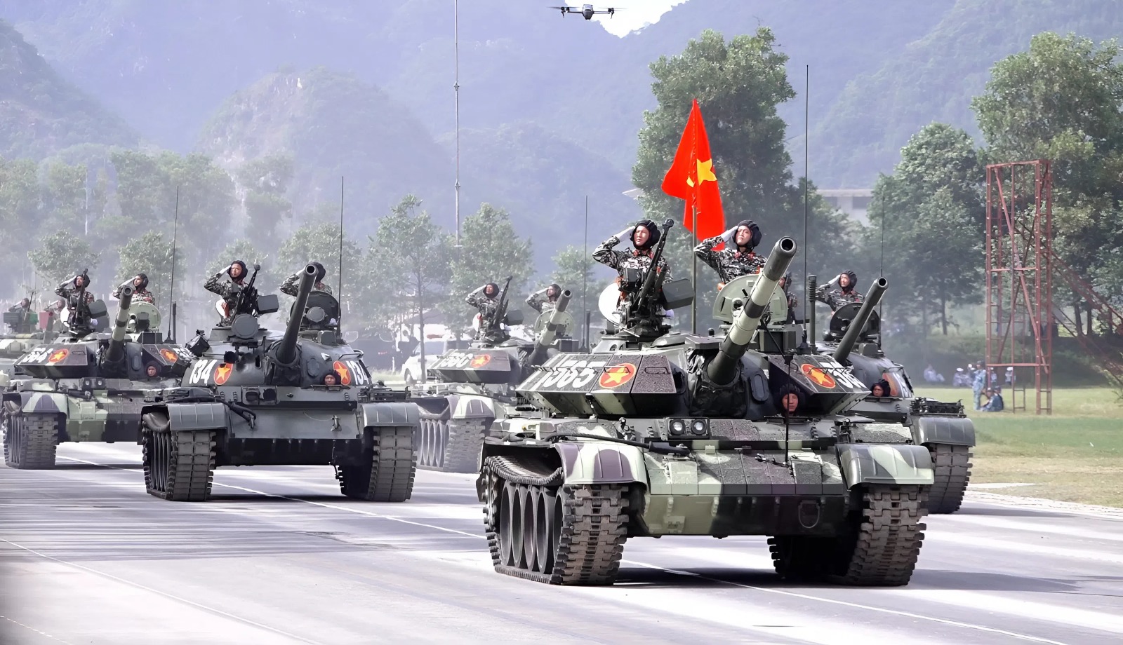 Sự kiện Tổng hợp luyện tối 21/8: Lộ trình của Khối xe pháo Quân sự và Khối đặc chủng Công an- Ảnh 1.