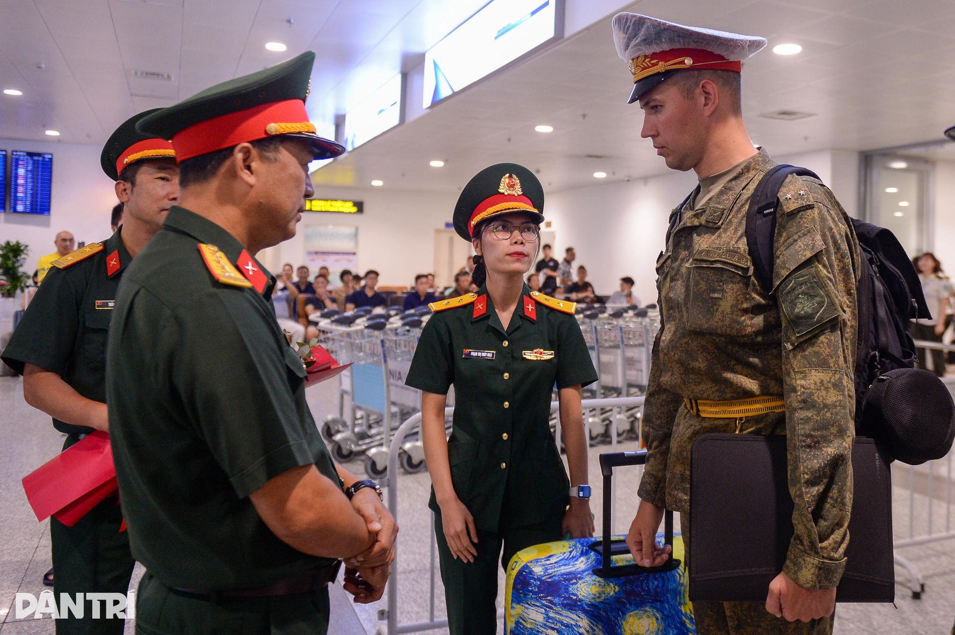 Khối quân nhân Nga tham gia diễu binh, diễu hành đã đến Việt Nam- Ảnh 3. Khối quân nhân Nga tham gia diễu binh, diễu hành đã đến Việt Nam- Ảnh 3.