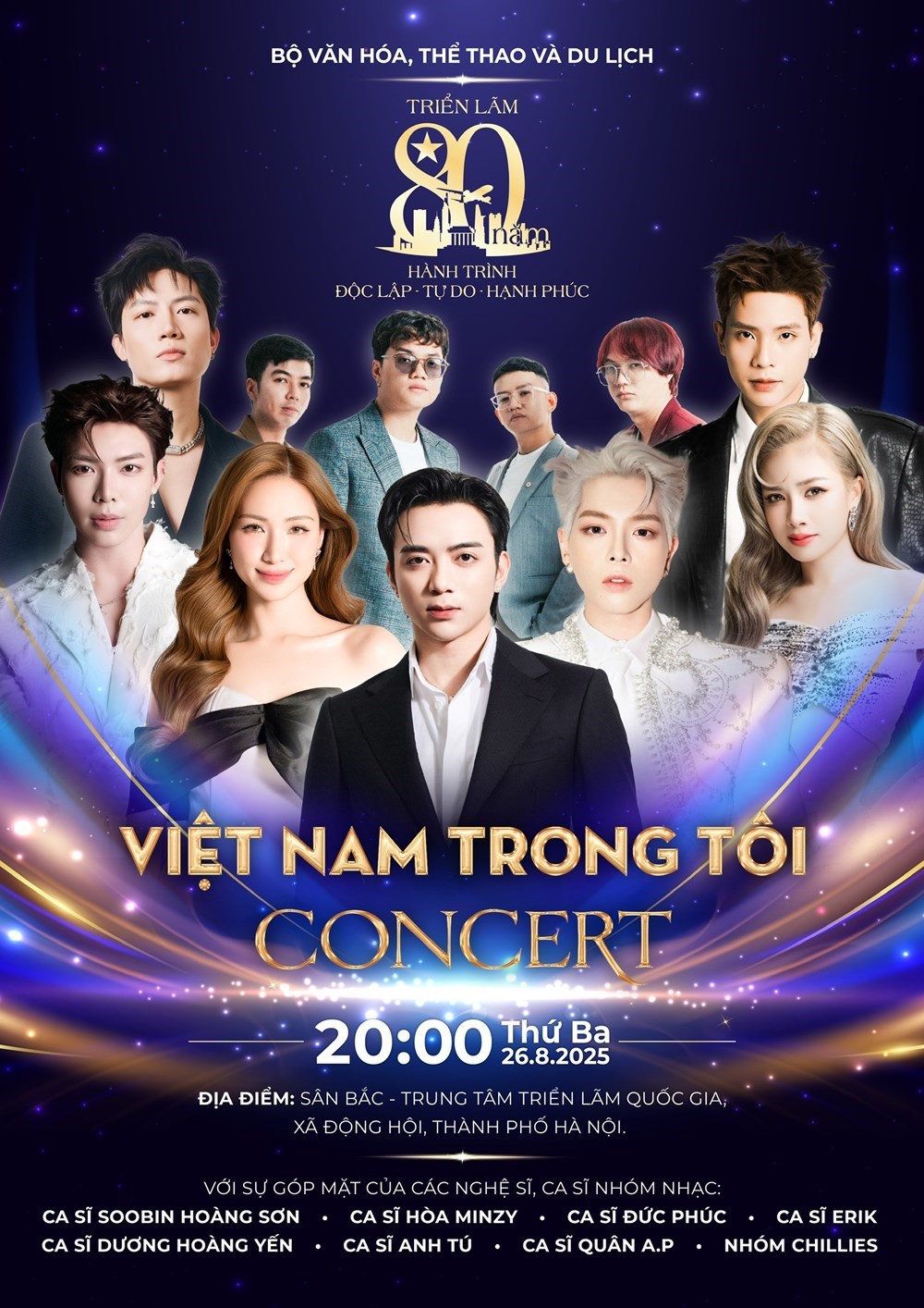 Lịch trình và địa điểm Concert “Việt Nam trong tôi”- Ảnh 1. Lịch trình và địa điểm Concert “Việt Nam trong tôi”- Ảnh 1.