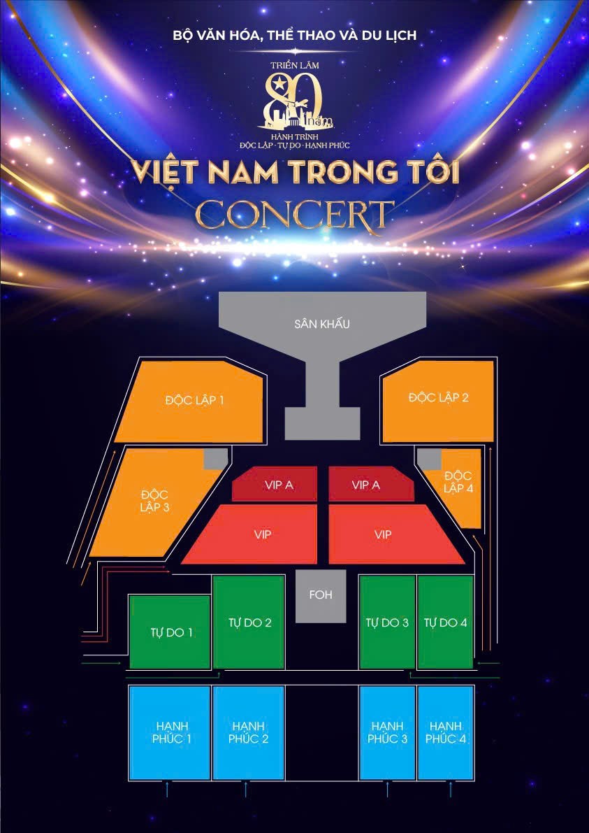 Các điều kiện và lưu ý khi nhận vé miễn phí concert "Việt Nam trong tôi"- Ảnh 1.