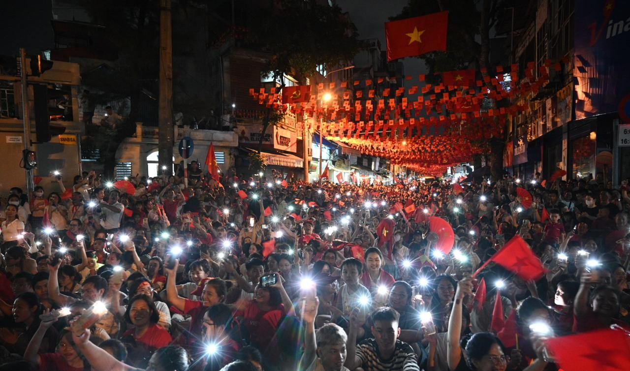 Rước đuốc truyền thống trên Quảng trường Ba Đình lịch sử, Tổng hợp luyện lần 1 bắt đầu!- Ảnh 5. Rước đuốc truyền thống trên Quảng trường Ba Đình lịch sử, Tổng hợp luyện lần 1 bắt đầu!- Ảnh 5.