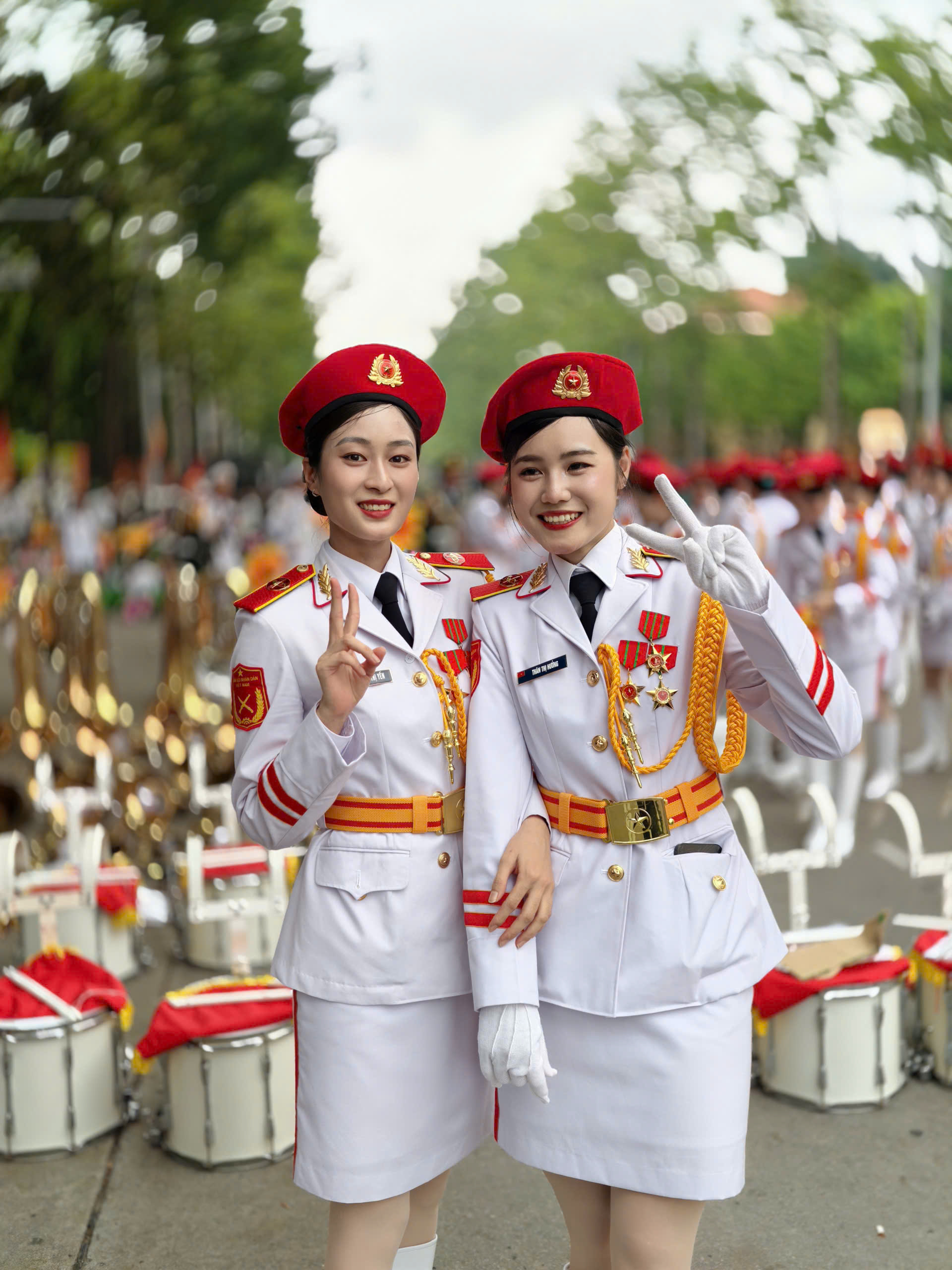 Cảnh sát giao thông, quân đội phối hợp bảo đảm trật tự cho đoàn diễu binh, diễu hành- Ảnh 20. Cảnh sát giao thông, quân đội phối hợp bảo đảm trật tự cho đoàn diễu binh, diễu hành- Ảnh 20.