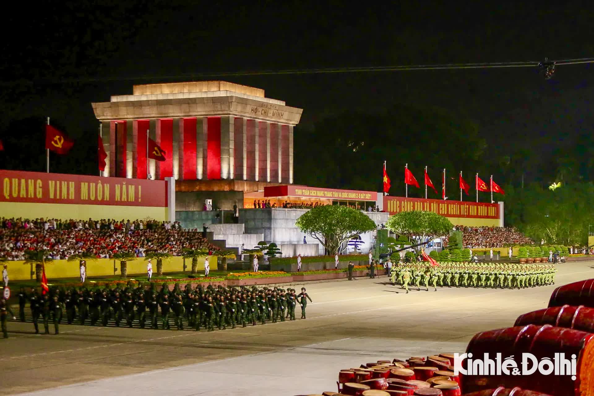 Toàn cảnh tổng hợp luyện lần 2 diễu binh, diễu hành tại quảng trường Ba Đình- Ảnh 17.