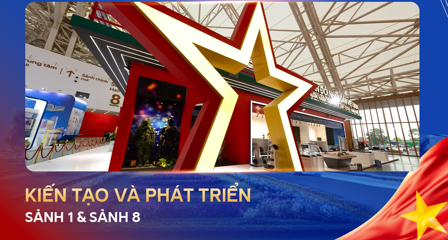 10 chủ đề đầy cảm xúc tại Triển lãm 80 năm thành tựu đất nước- Ảnh 3. 10 chủ đề đầy cảm xúc tại Triển lãm 80 năm thành tựu đất nước- Ảnh 3.