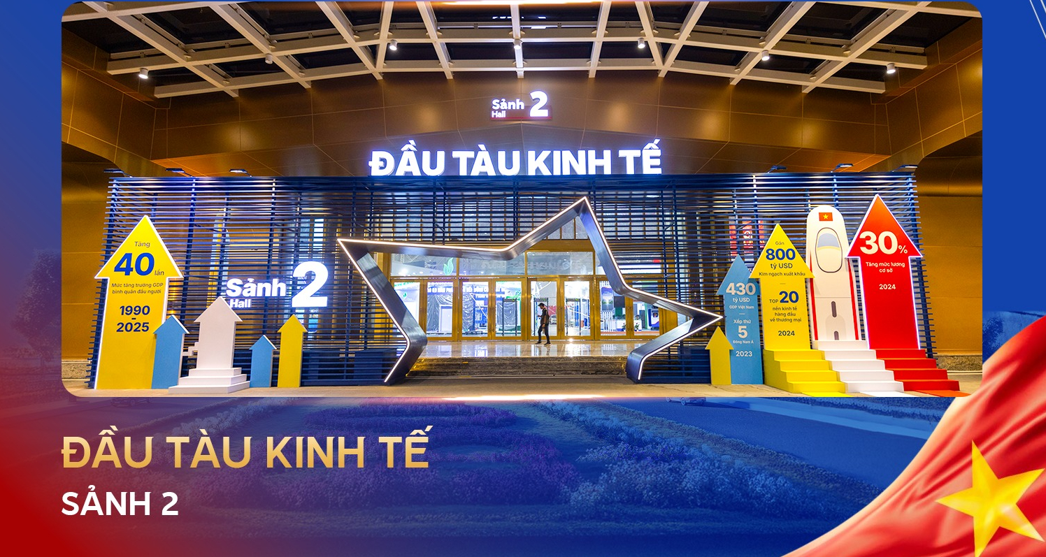 10 chủ đề đầy cảm xúc tại Triển lãm 80 năm thành tựu đất nước- Ảnh 4. 10 chủ đề đầy cảm xúc tại Triển lãm 80 năm thành tựu đất nước- Ảnh 4.