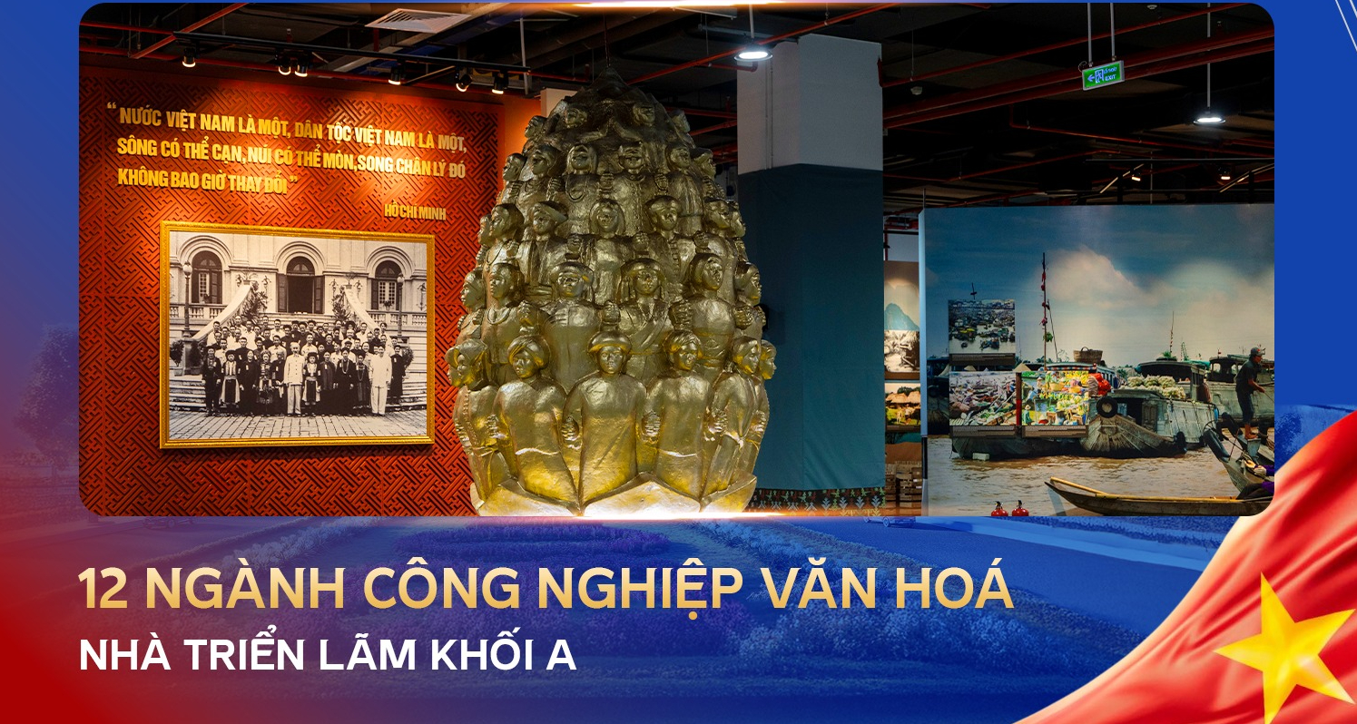 10 chủ đề đầy cảm xúc tại Triển lãm 80 năm thành tựu đất nước- Ảnh 10. 10 chủ đề đầy cảm xúc tại Triển lãm 80 năm thành tựu đất nước- Ảnh 10.