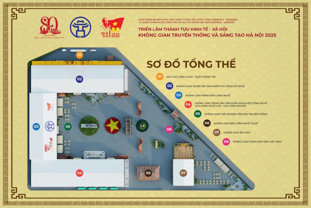 Hoành Tráng, Sáng Tạo Triển Lãm “80 Năm Hành Trình Độc Lập - Tự Do - Hạnh Phúc”- Ảnh 22. Hoành Tráng, Sáng Tạo Triển Lãm “80 Năm Hành Trình Độc Lập - Tự Do - Hạnh Phúc”- Ảnh 22.