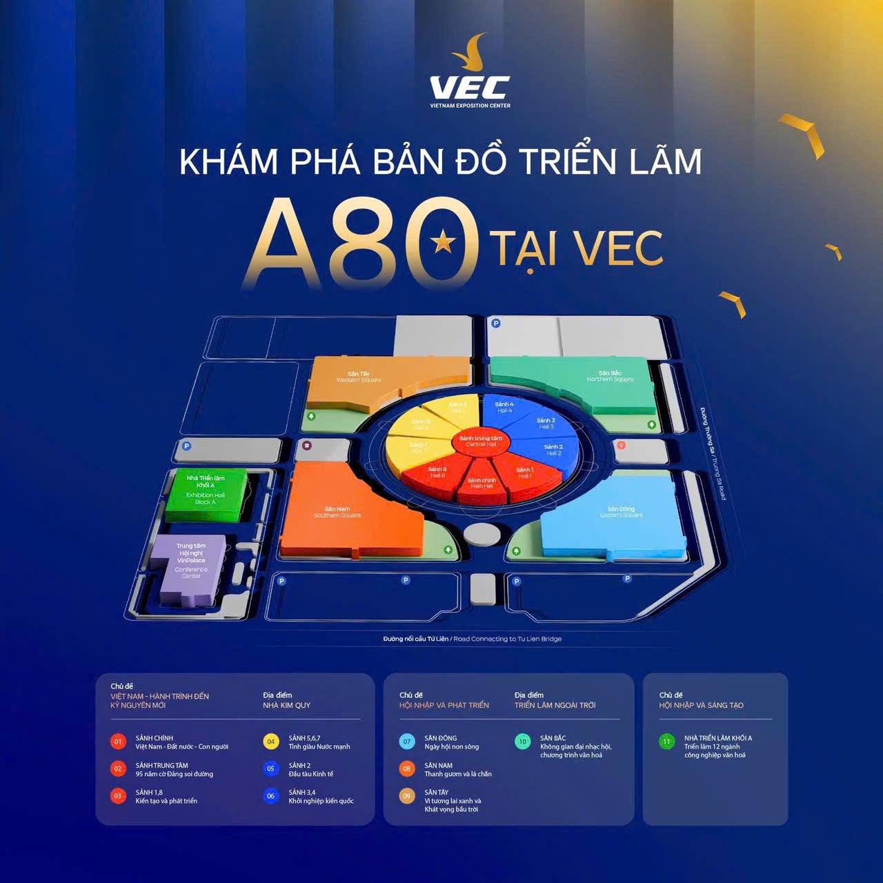 Triển lãm 80 năm Thành tựu Đất nước rộng tới 260.000 m2: Ai đi xem nằm lòng ngay bản đồ này- Ảnh 1. Triển lãm 80 năm Thành tựu Đất nước rộng tới 260.000 m2: Ai đi xem nằm lòng ngay bản đồ này- Ảnh 1.