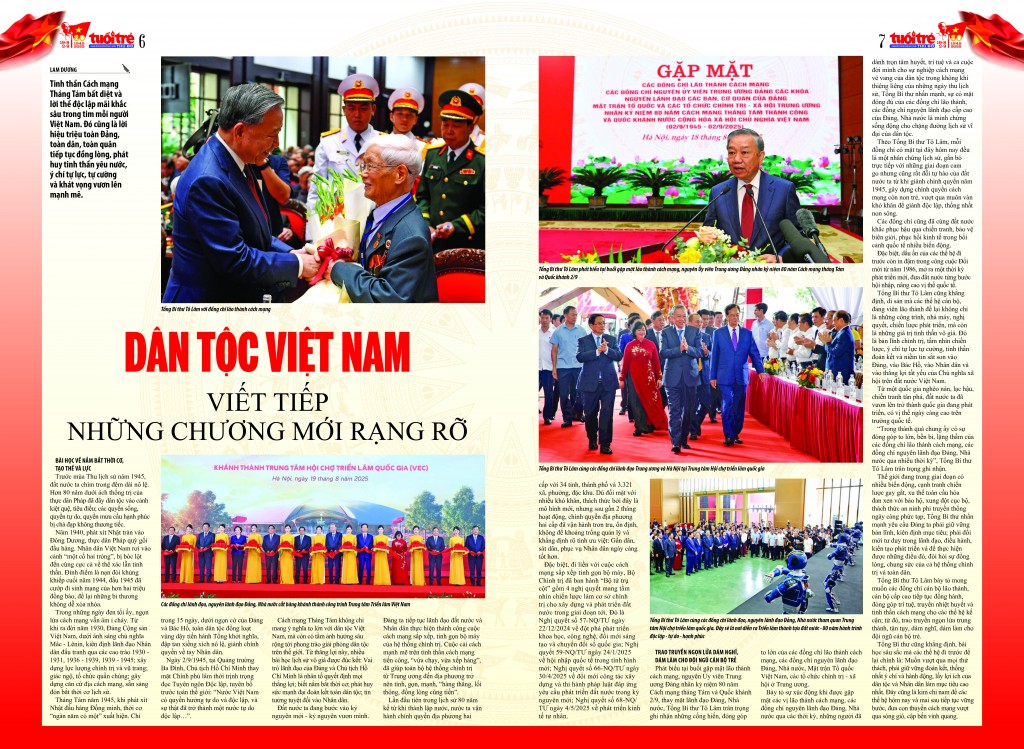 "Tự hào Việt Nam" - Ấn phẩm đặc biệt của Báo Tuổi trẻ Thủ đô chào mừng 80 năm Quốc khánh- Ảnh 3. "Tự hào Việt Nam" - Ấn phẩm đặc biệt của Báo Tuổi trẻ Thủ đô chào mừng 80 năm Quốc khánh- Ảnh 3.