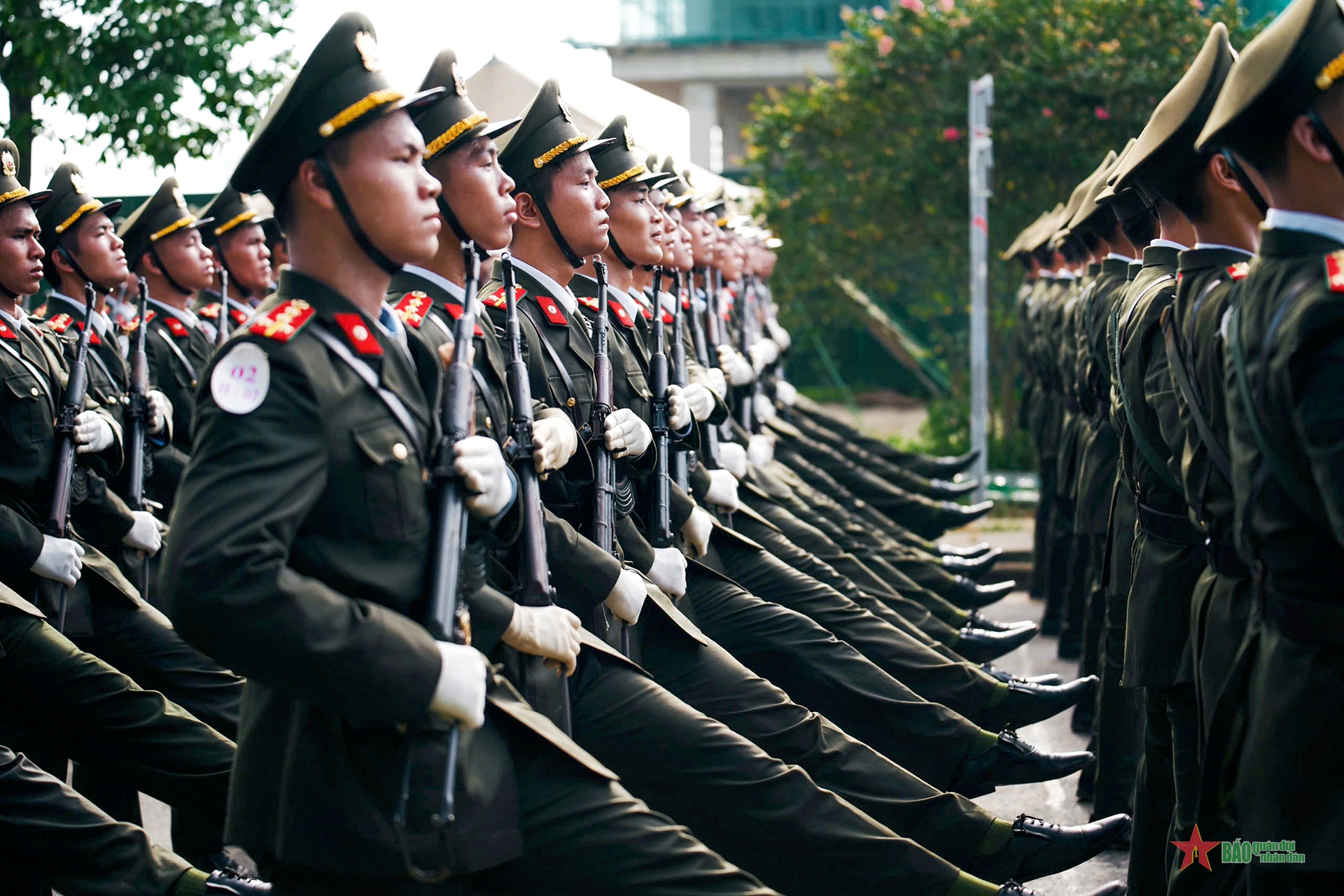 Các khối diễu binh, diễu hành Công an nhân dân tích cực luyện tập- Ảnh 18.