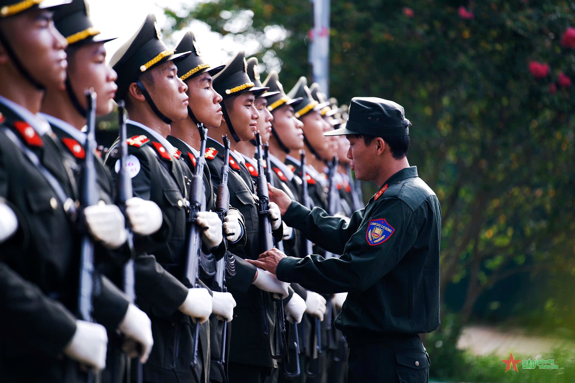 Các khối diễu binh, diễu hành Công an nhân dân tích cực luyện tập- Ảnh 21.