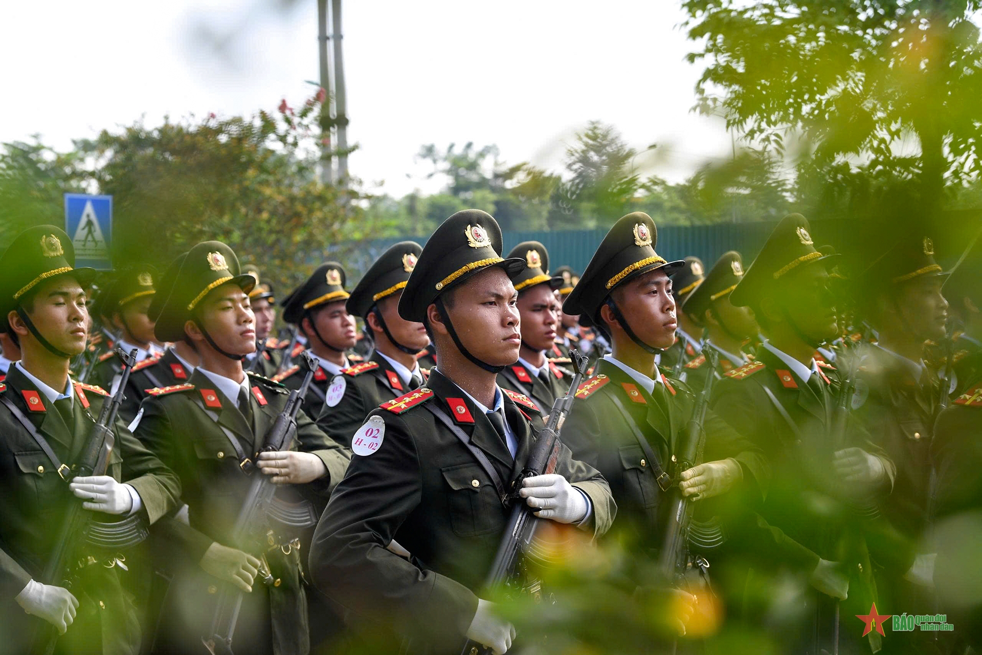 Các khối diễu binh, diễu hành Công an nhân dân tích cực luyện tập- Ảnh 14.
