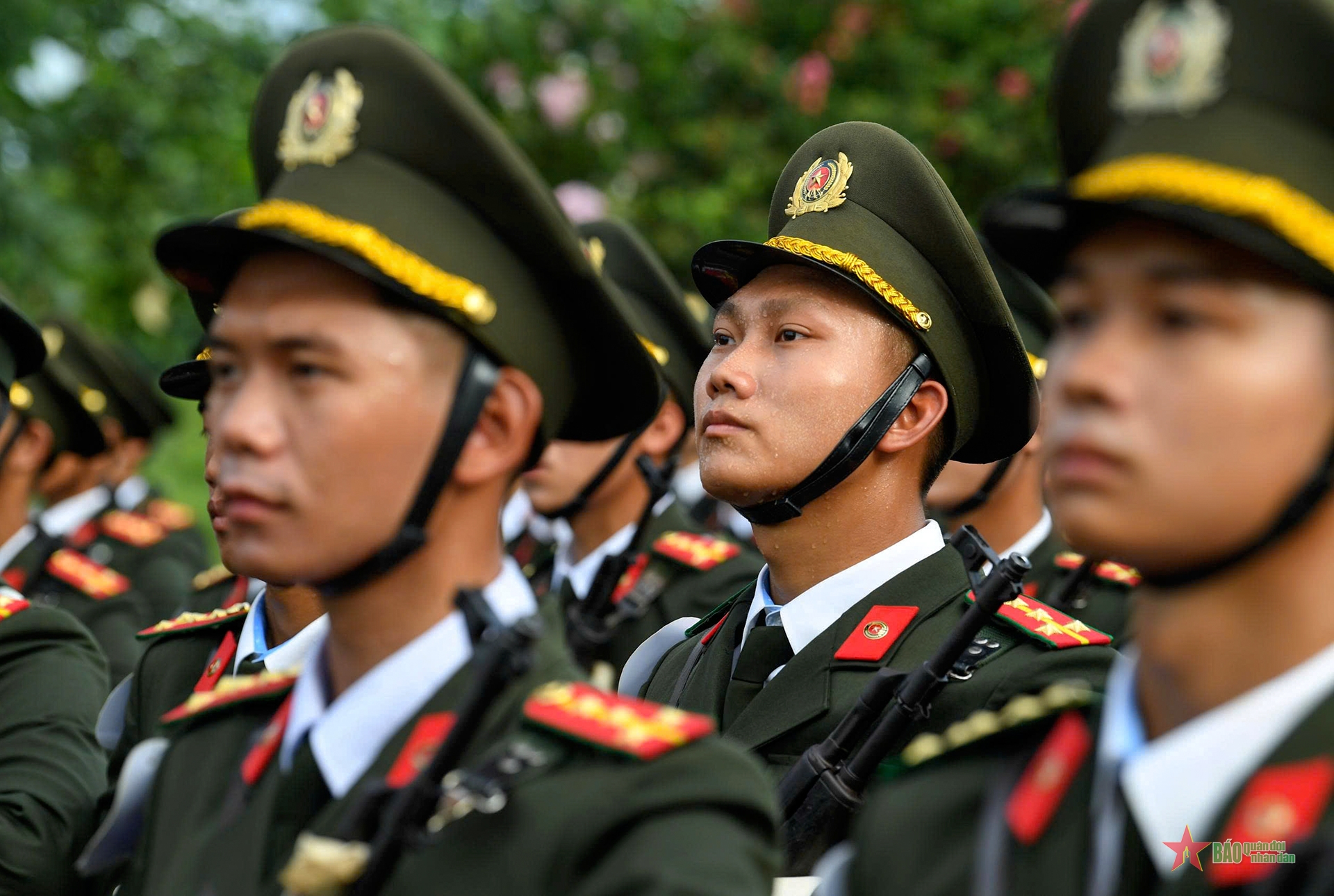 Các khối diễu binh, diễu hành Công an nhân dân tích cực luyện tập- Ảnh 15.