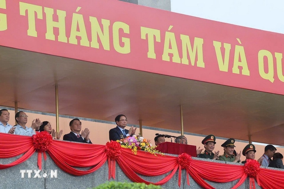 Tổng duyệt lễ kỷ niệm, diễu binh, diễu hành sự kiện A80- Ảnh 1. Tổng duyệt lễ kỷ niệm, diễu binh, diễu hành sự kiện A80- Ảnh 1.