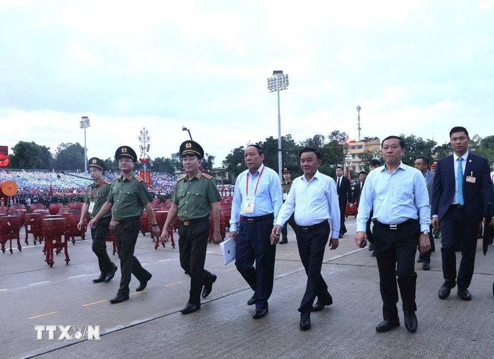 Tổng duyệt lễ kỷ niệm, diễu binh, diễu hành sự kiện A80- Ảnh 2. Tổng duyệt lễ kỷ niệm, diễu binh, diễu hành sự kiện A80- Ảnh 2.