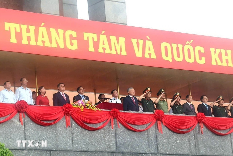 Tổng duyệt lễ kỷ niệm, diễu binh, diễu hành sự kiện A80- Ảnh 9. Tổng duyệt lễ kỷ niệm, diễu binh, diễu hành sự kiện A80- Ảnh 9.