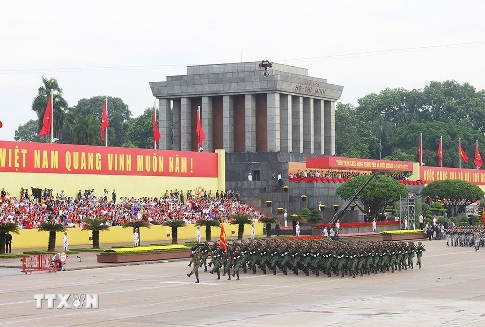 Tổng duyệt lễ kỷ niệm, diễu binh, diễu hành sự kiện A80- Ảnh 15. Tổng duyệt lễ kỷ niệm, diễu binh, diễu hành sự kiện A80- Ảnh 15.