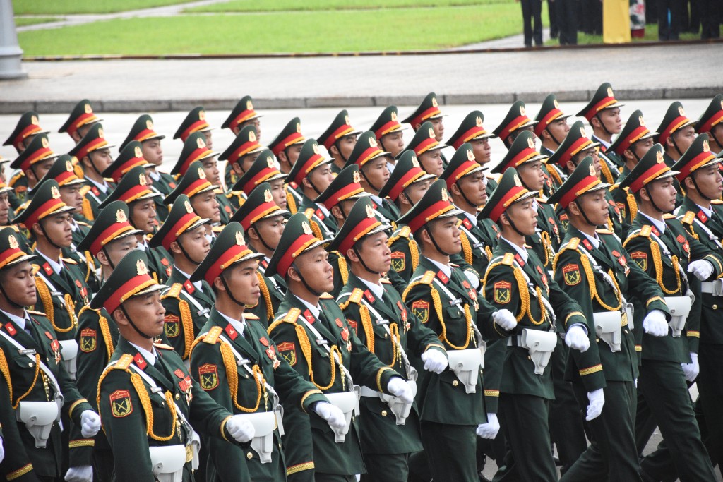 Trang trọng, hoành tráng lễ tổng duyệt diễu binh, diễu hành- Ảnh 7. Trang trọng, hoành tráng lễ tổng duyệt diễu binh, diễu hành- Ảnh 7.