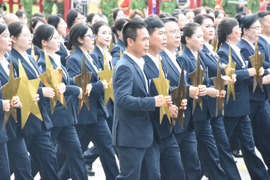 Trang trọng, hoành tráng lễ tổng duyệt diễu binh, diễu hành- Ảnh 19. Trang trọng, hoành tráng lễ tổng duyệt diễu binh, diễu hành- Ảnh 19.