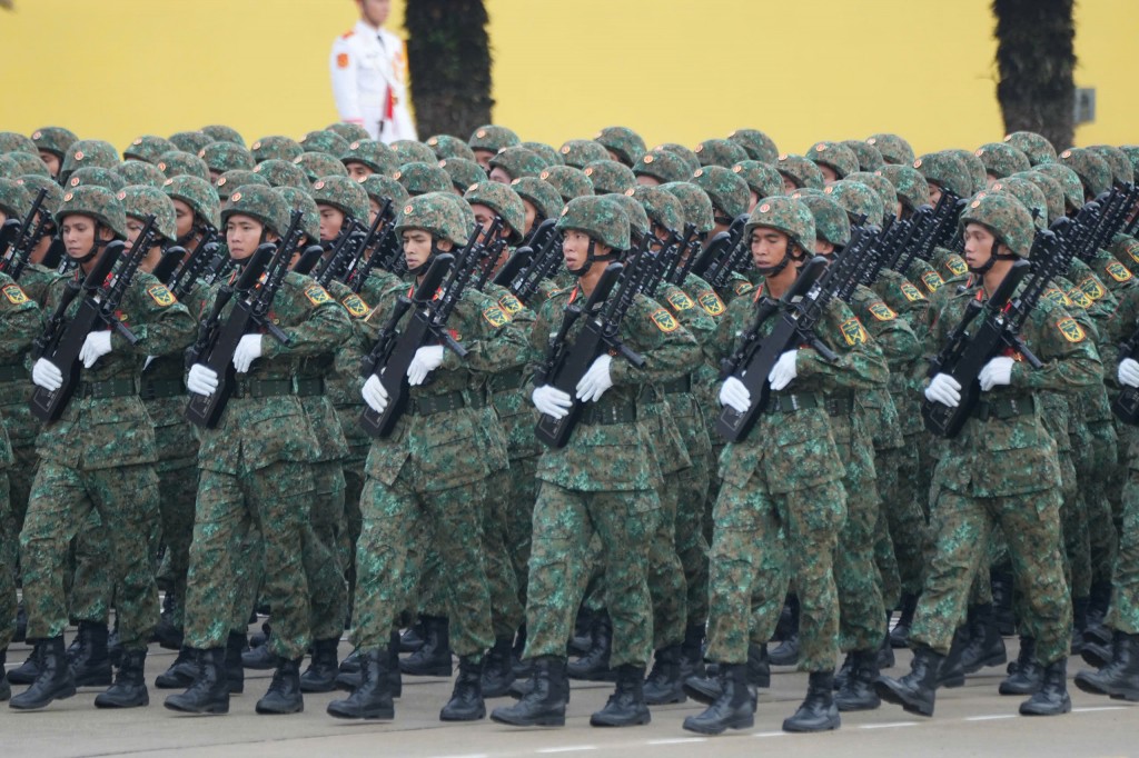Trang trọng, hoành tráng lễ tổng duyệt diễu binh, diễu hành- Ảnh 8. Trang trọng, hoành tráng lễ tổng duyệt diễu binh, diễu hành- Ảnh 8.