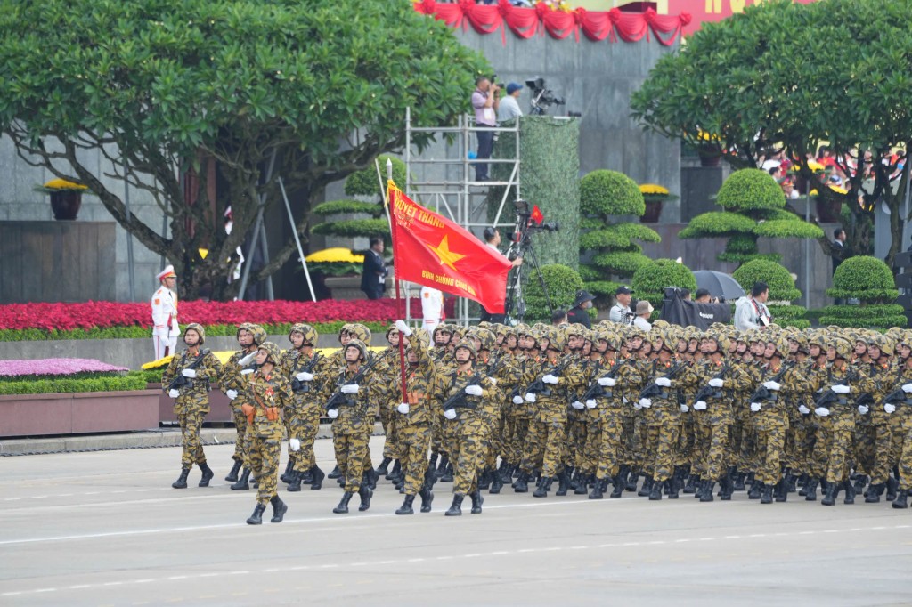 Trang trọng, hoành tráng lễ tổng duyệt diễu binh, diễu hành- Ảnh 13. Trang trọng, hoành tráng lễ tổng duyệt diễu binh, diễu hành- Ảnh 13.