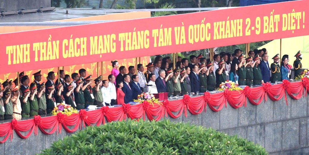 Trang trọng, hoành tráng lễ tổng duyệt diễu binh, diễu hành- Ảnh 2. Trang trọng, hoành tráng lễ tổng duyệt diễu binh, diễu hành- Ảnh 2.