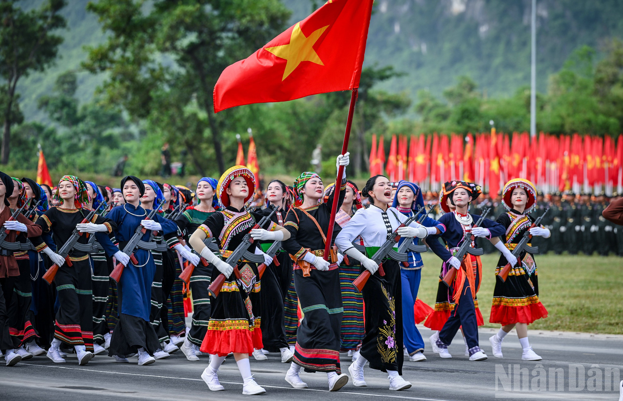 [Ảnh] Hình ảnh các chiến sĩ trong buổi tổng hợp luyện diễu binh, diễu hành lần hai sự kiện A80- Ảnh 20.