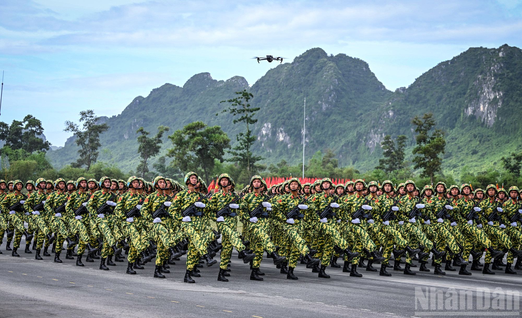 [Ảnh] Hình ảnh các chiến sĩ trong buổi tổng hợp luyện diễu binh, diễu hành lần hai sự kiện A80- Ảnh 19.