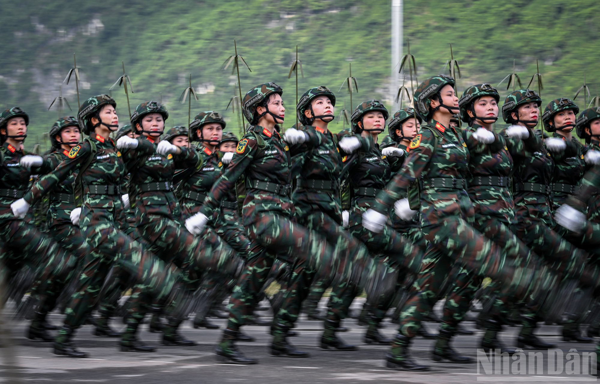 [Ảnh] Hình ảnh các chiến sĩ trong buổi tổng hợp luyện diễu binh, diễu hành lần hai sự kiện A80- Ảnh 18.