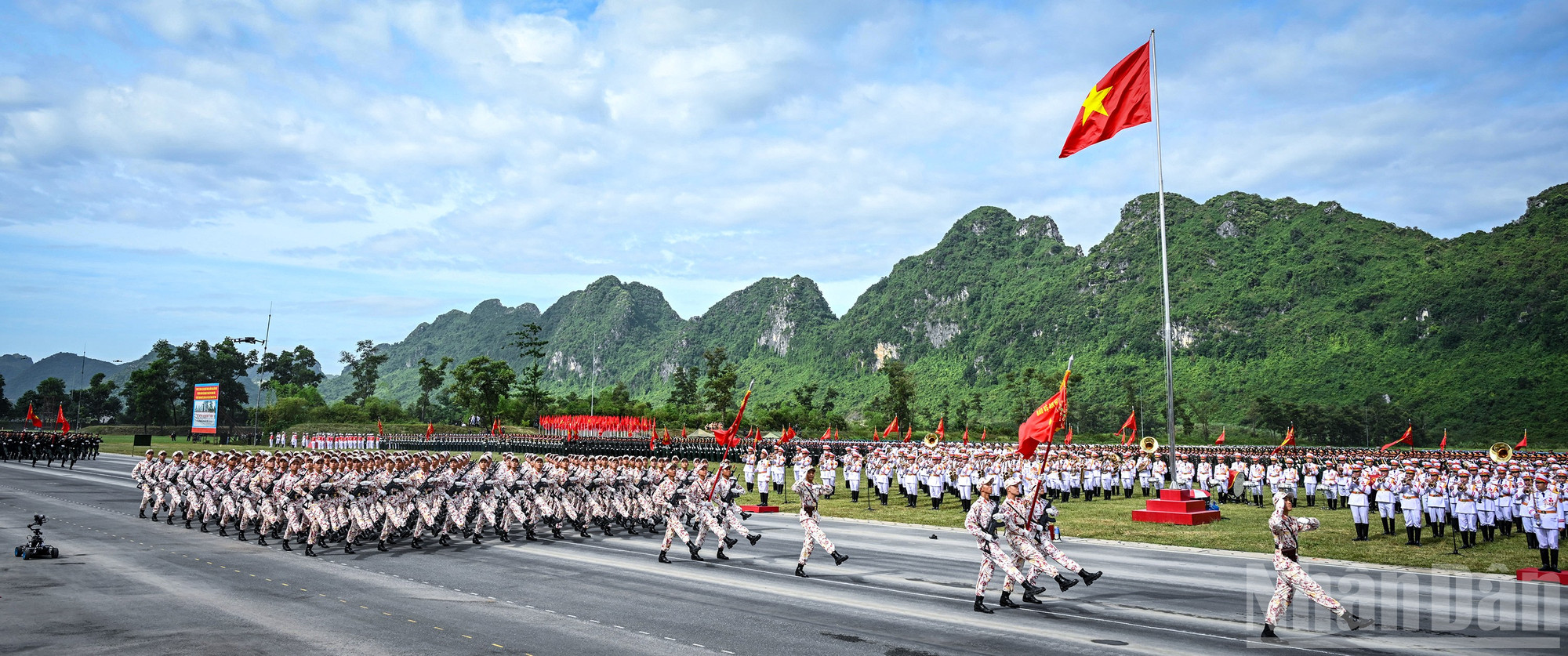 [Ảnh] Hình ảnh các chiến sĩ trong buổi tổng hợp luyện diễu binh, diễu hành lần hai sự kiện A80- Ảnh 27.