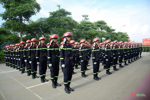 Public Security Force in Joint Rehearsal for Grand Parade- Ảnh 10.