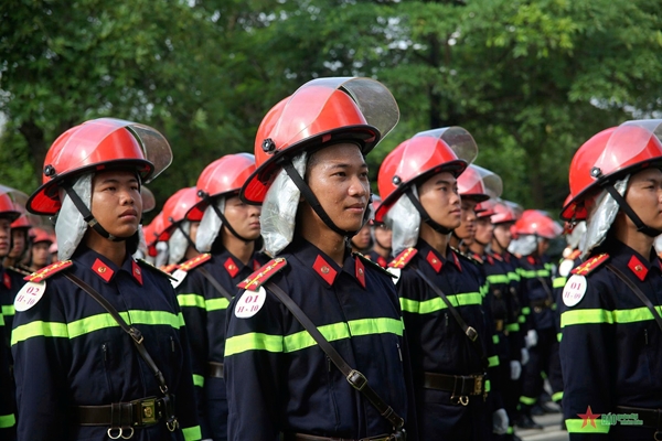 Public Security Force in Joint Rehearsal for Grand Parade- Ảnh 11.