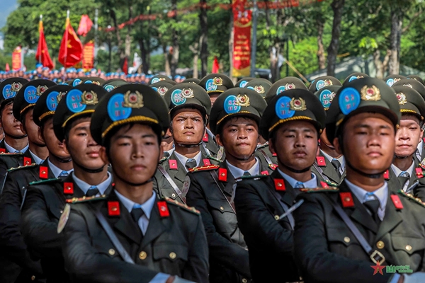 Public Security Force in Joint Rehearsal for Grand Parade- Ảnh 15.