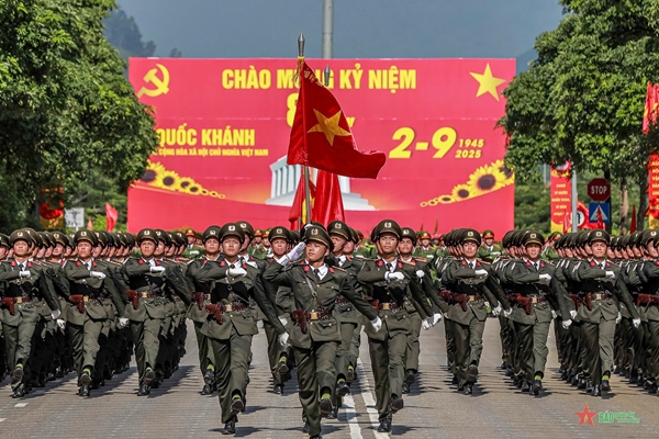 Public Security Force in Joint Rehearsal for Grand Parade- Ảnh 16.
