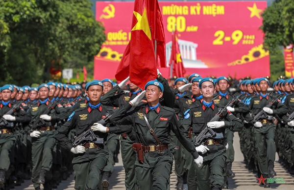 Public Security Force in Joint Rehearsal for Grand Parade- Ảnh 18.