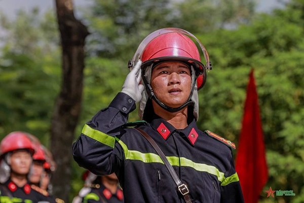 Public Security Force in Joint Rehearsal for Grand Parade- Ảnh 20.
