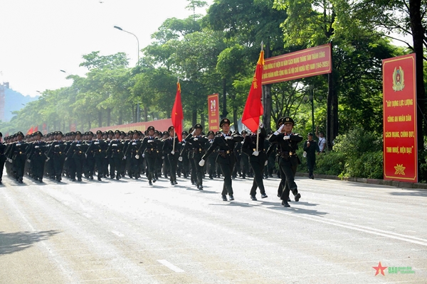 Public Security Force in Joint Rehearsal for Grand Parade- Ảnh 21.