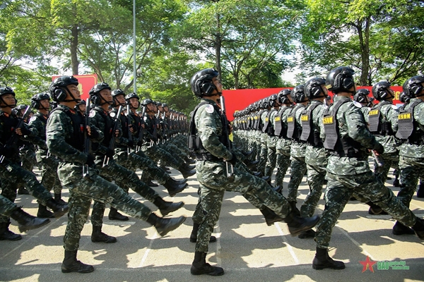 Public Security Force in Joint Rehearsal for Grand Parade- Ảnh 24.