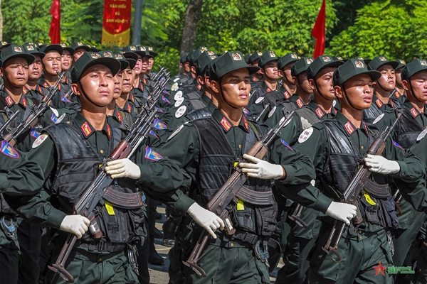 Public Security Force in Joint Rehearsal for Grand Parade- Ảnh 27.